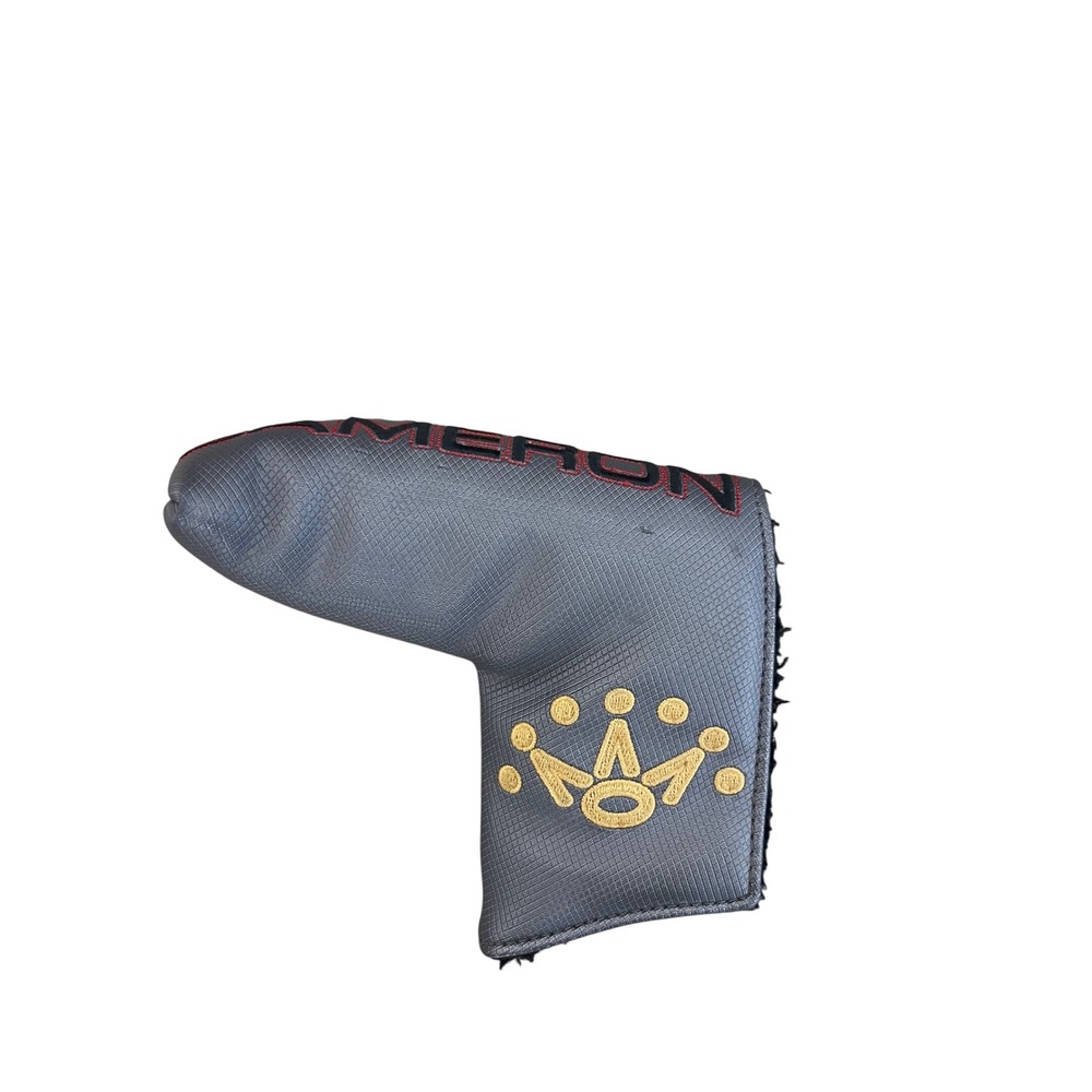 Titleist Scotty Cameron Milled Blade Putter Headcover Gray Gold Crown AM&E I11